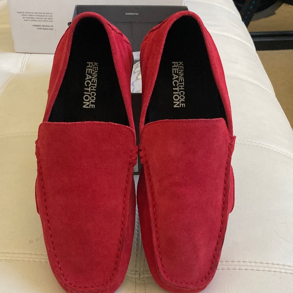 Kenneth Cole Reaction Bold Red Loafers
